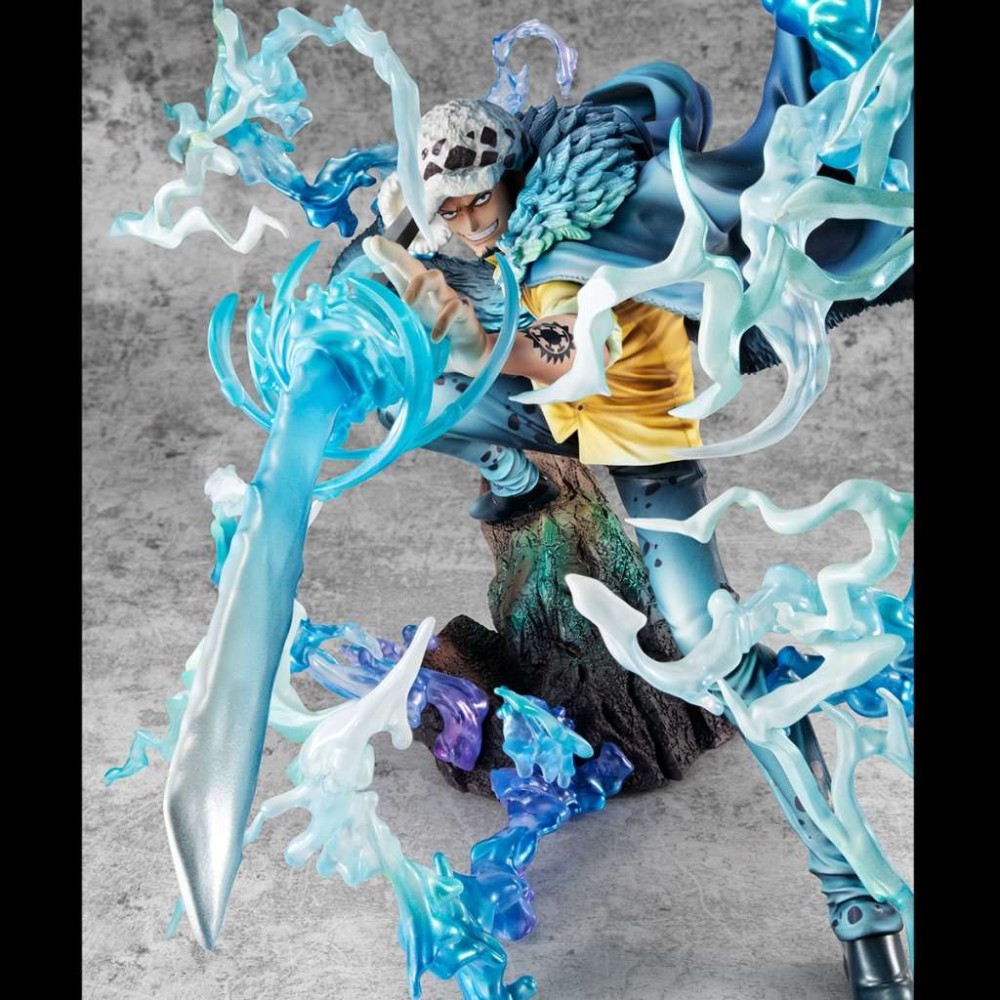 ONE PIECE P.O.P. TRAFALGAR LAW SURGEON OF DEATH AWAKEN WA-MAXIMUM STATUA FIGURE MEGAHOUSE