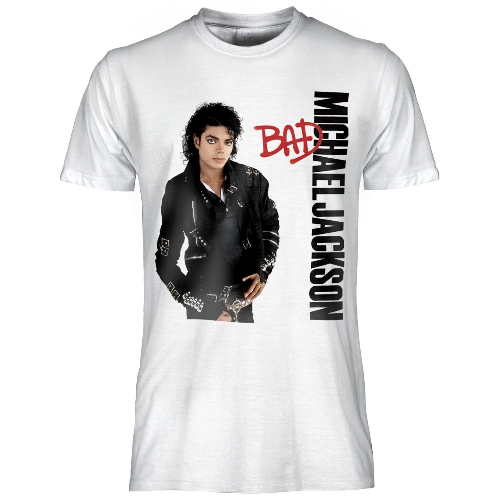 T SHIRT MICHAEL JACKSON BAD