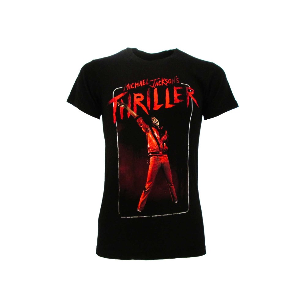 MAGLIA T SHIRT MICHAEL JACKSON THRILLER