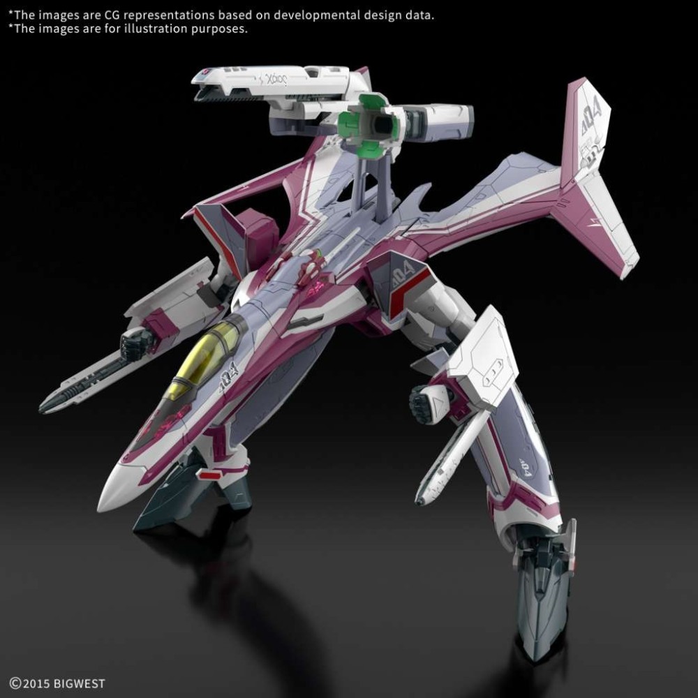 HG HIGH GRADE VF-31C SIEGFRIED MIRAGE FARINA JENIUS USE 1/100 MODEL KIT ACTION FIGURE BANDAI