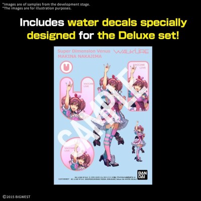 BANDAI HG HIGH GRADE VF-31C SIEGFRIED MIRAGE FARINA JENIUS USE 1/100 PVC DLX MODEL KIT