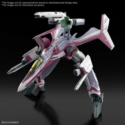 BANDAI HG HIGH GRADE VF-31C SIEGFRIED MIRAGE FARINA JENIUS USE 1/100 PVC DLX MODEL KIT