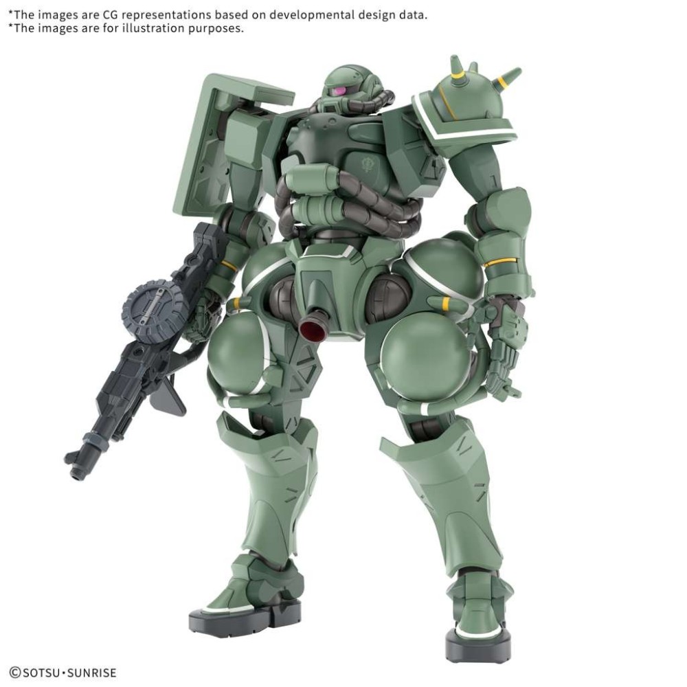 HIGH GRADE HG ZAKU GQ 1/144 MODEL KIT GUNPLA ACTION FIGURE BANDAI