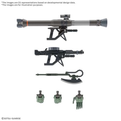 BANDAI HIGH GRADE HG ZAKU GQ 1/144 SCALE MODEL KIT GUNPLA FIGURE