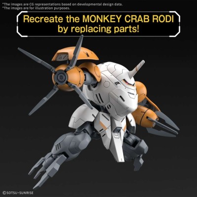 HIGH GRADE HG MONKEY RODI (CRAB) 1/144 MODEL KIT GUNPLA ACTION FIGURE BANDAI