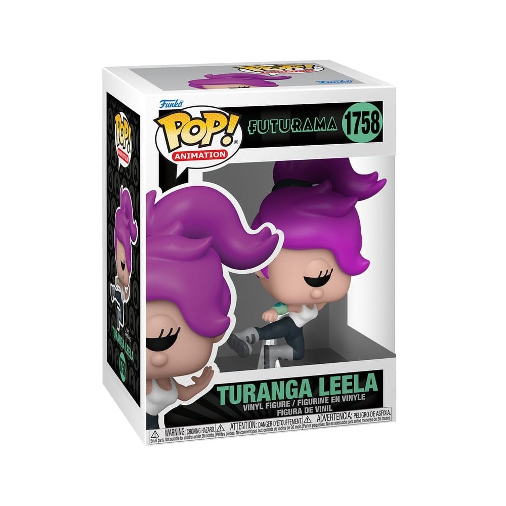 FUNKO FUNKO POP! FUTURAMA TURANGA LEELA BOBBLE HEAD KNOCKER FIGURE