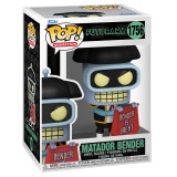 FUNKO FUNKO POP! FUTURAMA MATADOR BENDER BOBBLE HEAD FIGURE