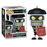 FUNKO FUNKO POP! FUTURAMA MATADOR BENDER BOBBLE HEAD FIGURE