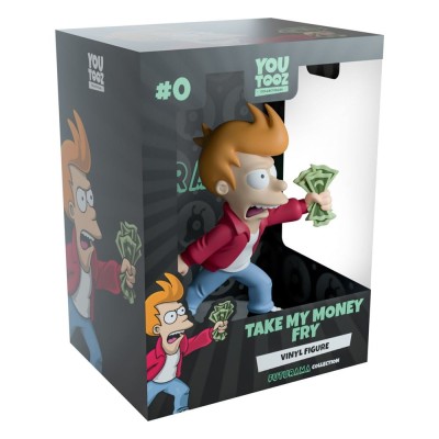 YOUTOOZ FUTURAMA TAKE MY MONEY FRY VINYL STATUE FIGURE