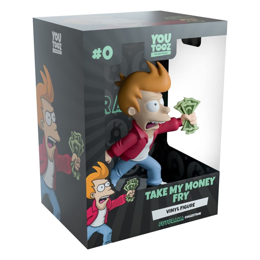 FUTURAMA TAKE MY MONEY FRY VINYL STATUA FIGURE YOUTOOZ