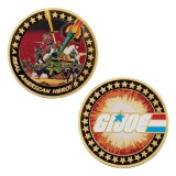 FANATTIK G.I. JOE A REAL AMERICAN HERO 60TH ANNIVERSARY 24K GOLD PLATED COIN LIMITED EDITION