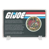 G.I. JOE A REAL AMERICAN HERO 60TH ANNIVERSARY 24K GOLD PLATED COIN LIMITED EDITION MONETA DA COLLEZIONE FANATTIK