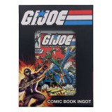 FANATTIK G.I. JOE A REAL AMERICAN HERO N.1 60TH ANNIVERSARY COMIC BOOK INGOT