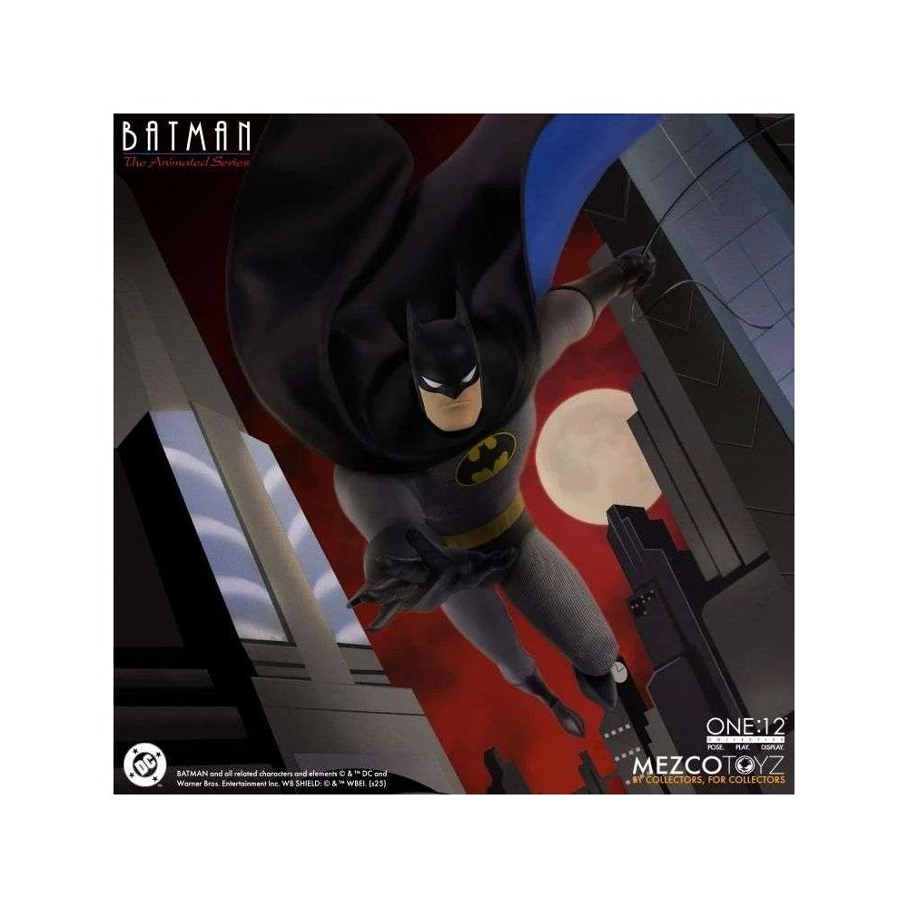 MEZCO TOYS BATMAN THE ANIMATED SERIES ONE:12 COLLECTIVE PVC ACTION FIGURE