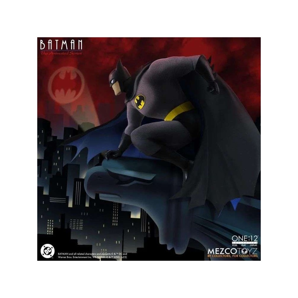 MEZCO TOYS BATMAN THE ANIMATED SERIES ONE:12 COLLECTIVE PVC ACTION FIGURE