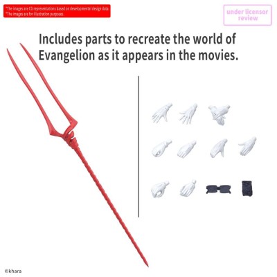 BANDAI 30MP EVANGELION REI AYANAMI PLUG SUIT MODEL KIT PVC ACTION FIGURE