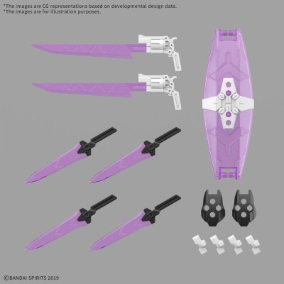 30MM EXM-X20A LEVINIX TYPE A 1/144 MODEL KIT ACTION FIGURE BANDAI