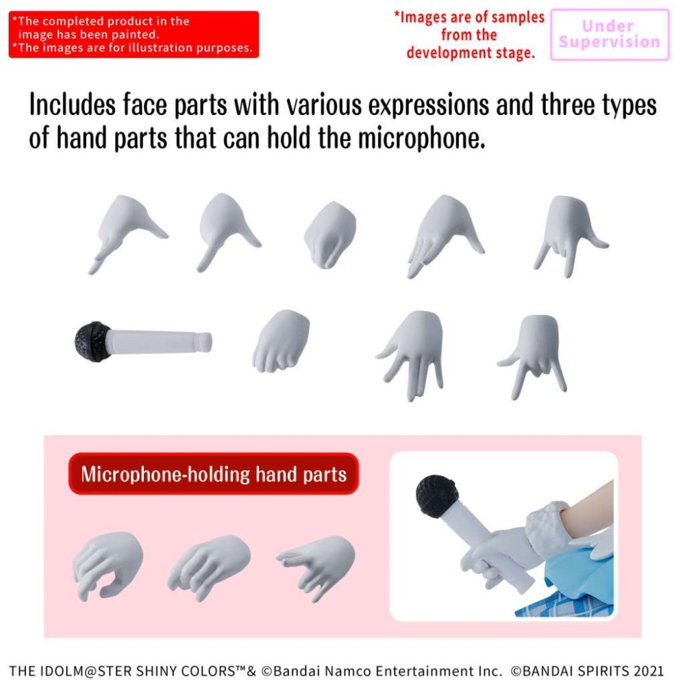 30MS THE IDOLMASTER ASAHI SERIZAWA MODEL KIT ACTION FIGURE BANDAI