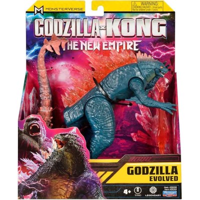 PLAYMATES TOYS GODZILLA X KONG THE NEW EMPIRE GODZILLA EVOLVED ACTION FIGURE