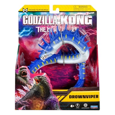 PLAYMATES TOYS GODZILLA X KONG THE NEW EMPIRE DRAWNVIPER ACTION FIGURE