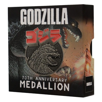 GODZILLA 70TH ANNIVERSARY MEDAGLIONE DA COLLEZIONE FANATTIK