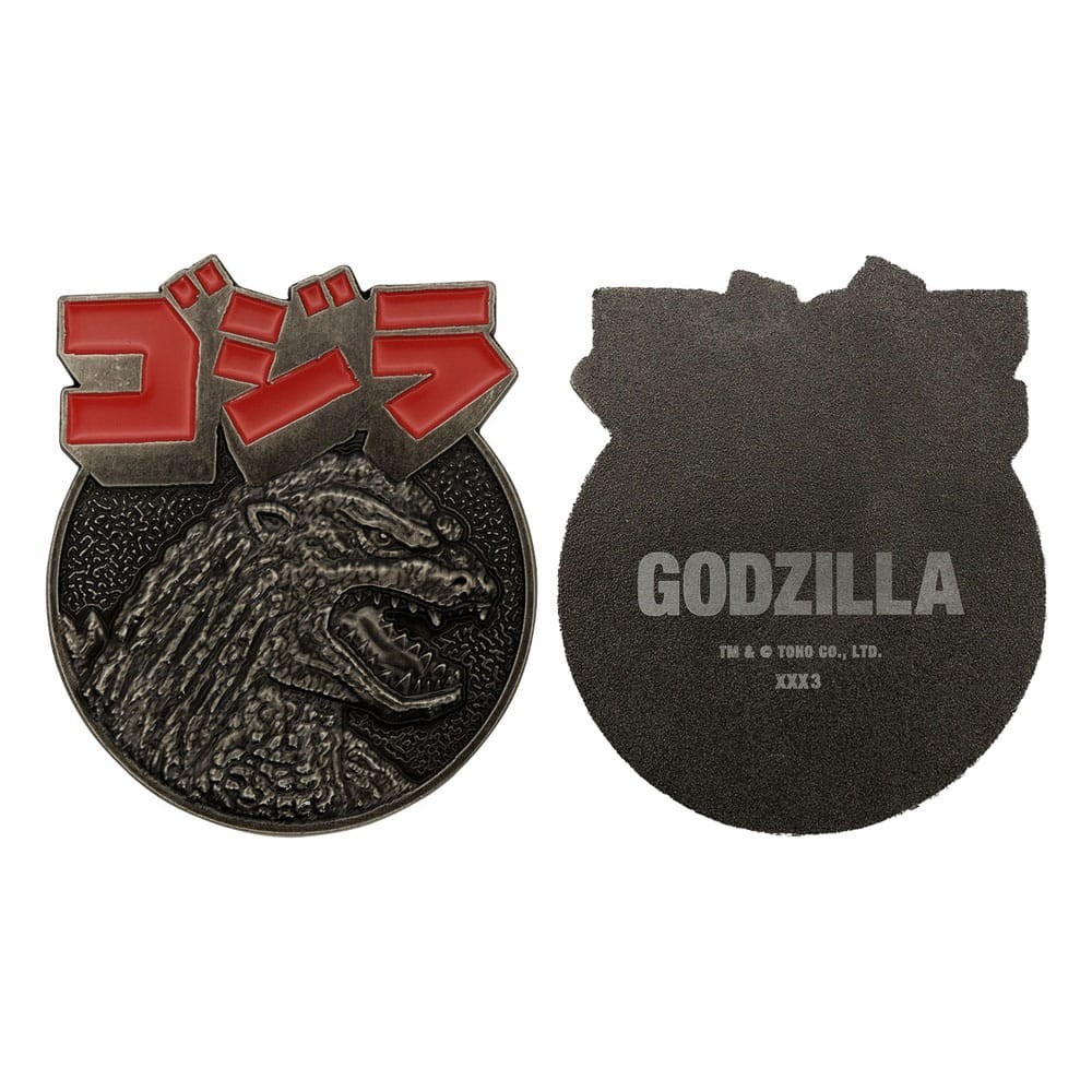 GODZILLA 70TH ANNIVERSARY MEDAGLIONE DA COLLEZIONE FANATTIK