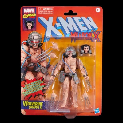 MARVEL LEGENDS X-MEN WOLVERINE WEAPON X ACTION FIGURE HASBRO