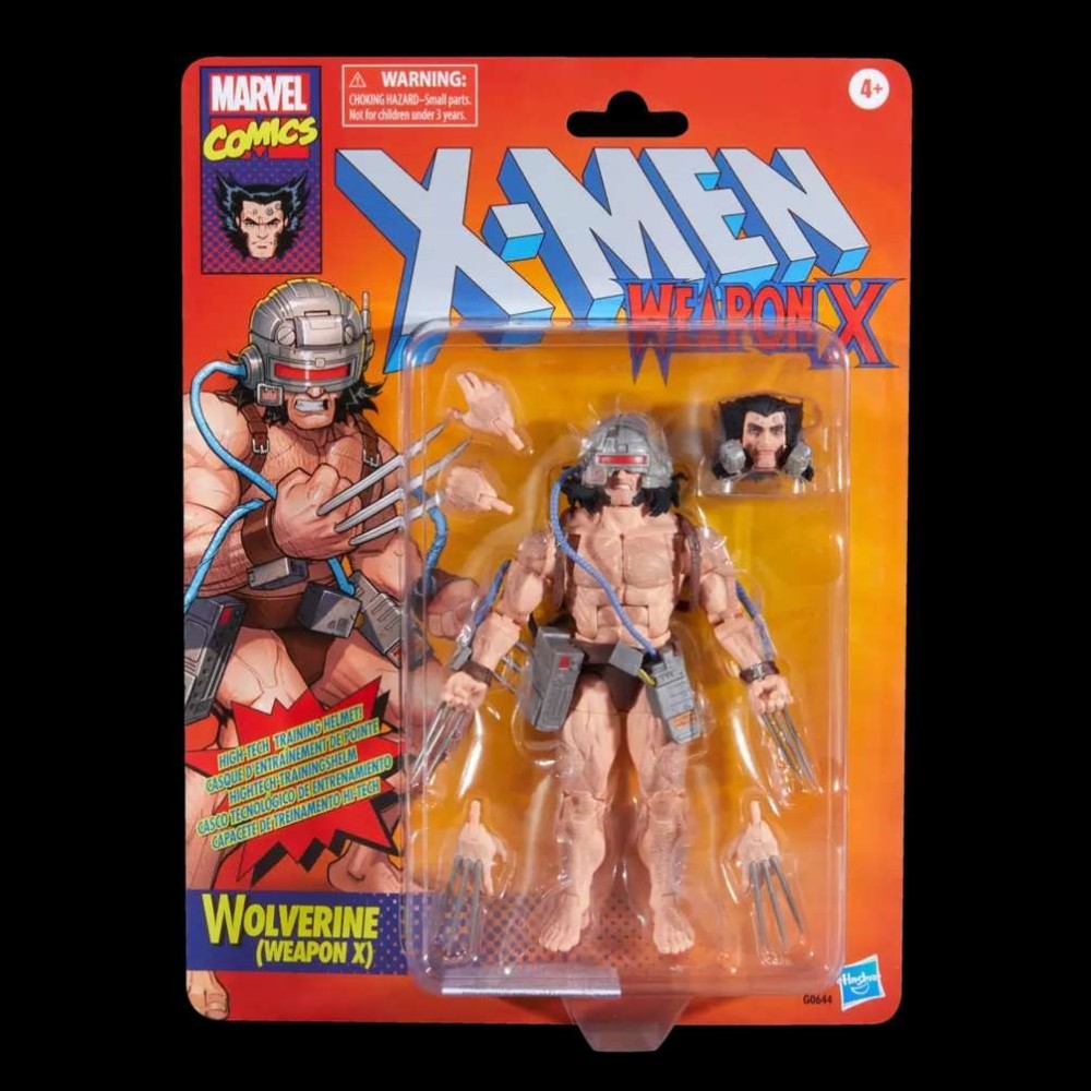 MARVEL LEGENDS X-MEN WOLVERINE WEAPON X ACTION FIGURE HASBRO