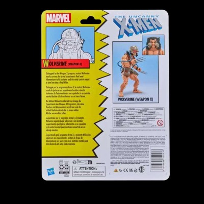 HASBRO MARVEL LEGENDS X-MEN WOLVERINE WEAPON X PVC ACTION FIGURE