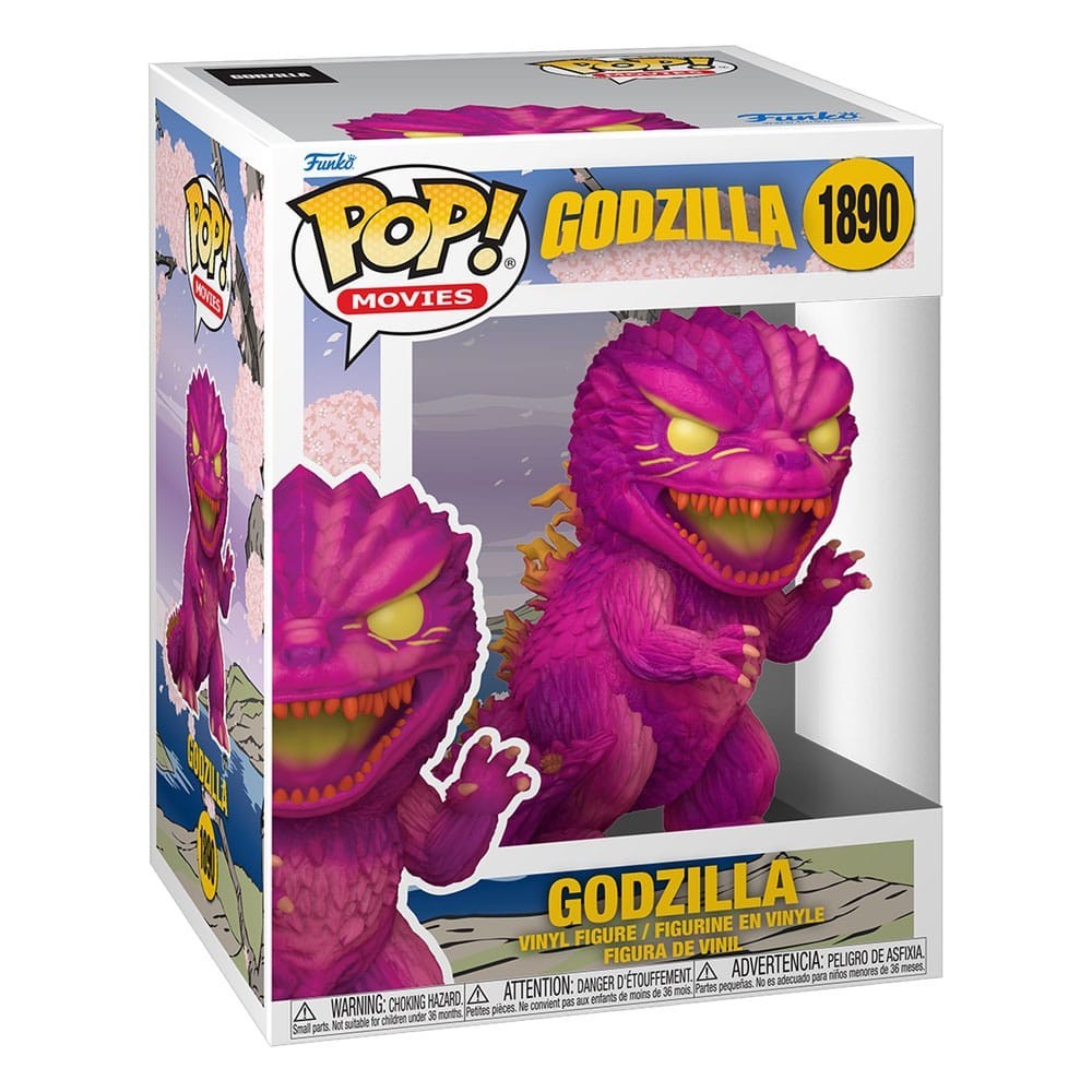 FUNKO FUNKO POP! GODZILLA ART SERIES BOBBLE HEAD FIGURE