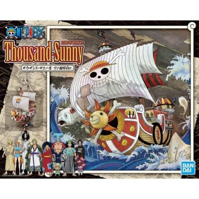 BANDAI ONE PIECE THOUSAND SUNNY LAND OF WANO VERSION MODEL KIT ACTION FIGURE