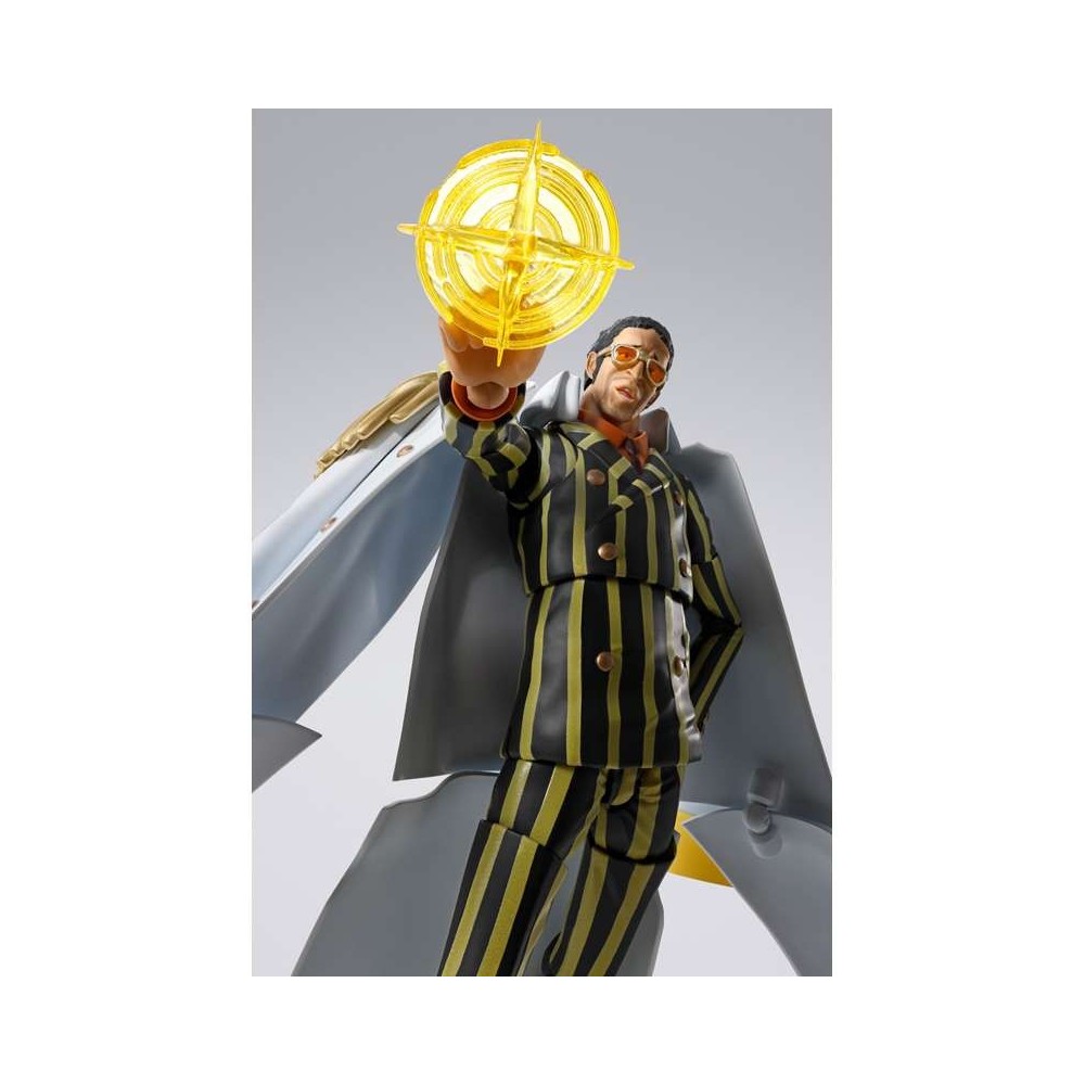 BANDAI ONE PIECE BORSALINO FUTURE ISLAND EGGHEAD S.H. FIGUARTS PVC ACTION FIGURE