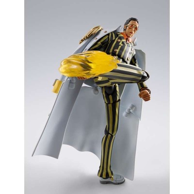BANDAI ONE PIECE BORSALINO FUTURE ISLAND EGGHEAD S.H. FIGUARTS PVC ACTION FIGURE