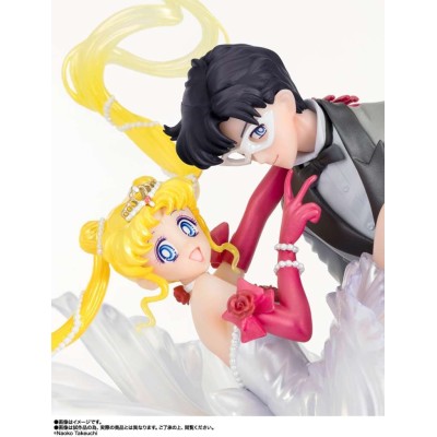 BANDAI SAILOR MOON USAGI & TUXEDO MASK MOONLIGHT GLOW ED. FIGUARTS ZERO PVC CHOUETTE