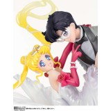 SAILOR MOON USAGI & TUXEDO MASK MOONLIGHT GLOW FIGUARTS ZERO CHOUETTE FIGURE BANDAI