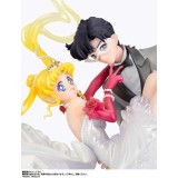 SAILOR MOON USAGI & TUXEDO MASK MOONLIGHT GLOW FIGUARTS ZERO CHOUETTE FIGURE BANDAI