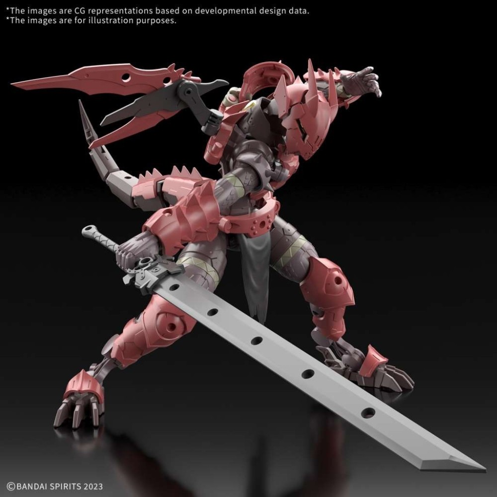 BANDAI 30MF DRAGONIA KNIGHT MODEL KIT PVC ACTION FIGURE