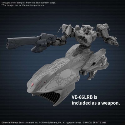 BANDAI 30MM ARMORED CORE VI FIRES OF RUBICON ARQUEBUS ADD VE-40A 1/144 MODEL KIT ACTION FIGURE