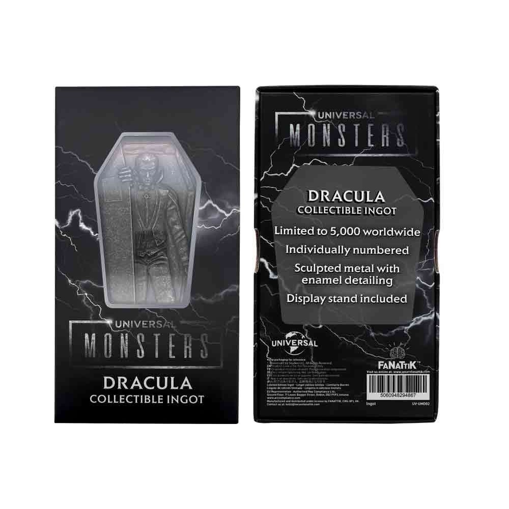 UNIVERSAL MONSTERS DRACULA COLLECTIBLE INGOT FANATTIK