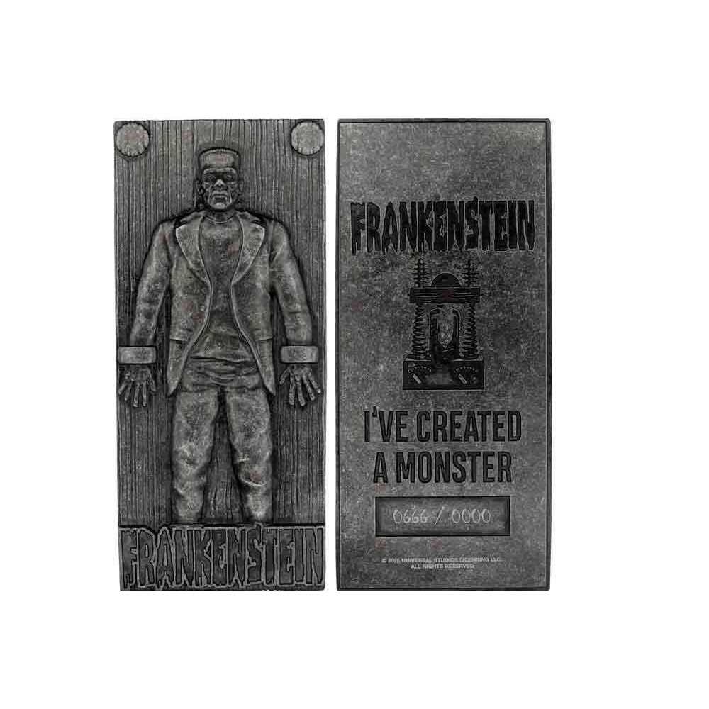 UNIVERSAL MONSTERS FRANKENSTEIN COLLECTIBLE INGOT FANATTIK