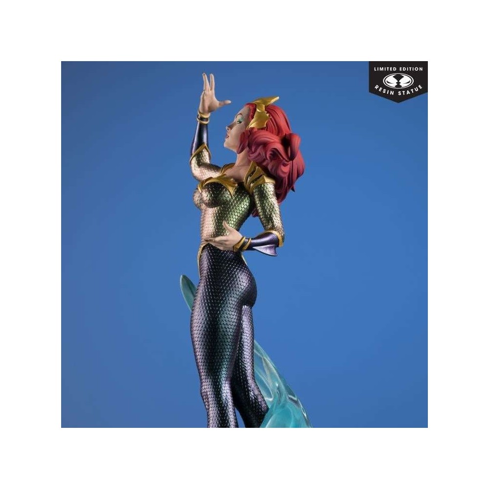 DC COVER GIRLS MERA BY J. SCOTT CAMPBELL STATUA FIGURE MC FARLANE