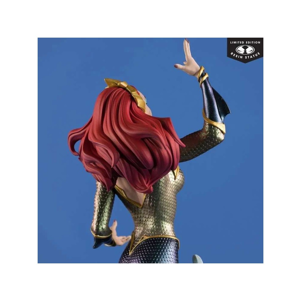 DC COVER GIRLS MERA BY J. SCOTT CAMPBELL STATUA FIGURE MC FARLANE