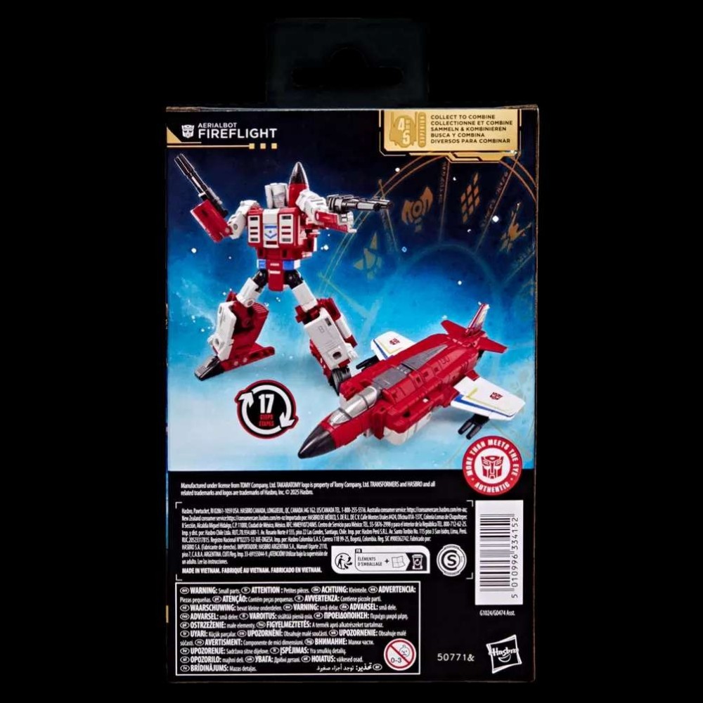 HASBRO TRANSFORMERS AGE OF THE PRIMES FIREFLIGHT PVC ACTION FIGURE