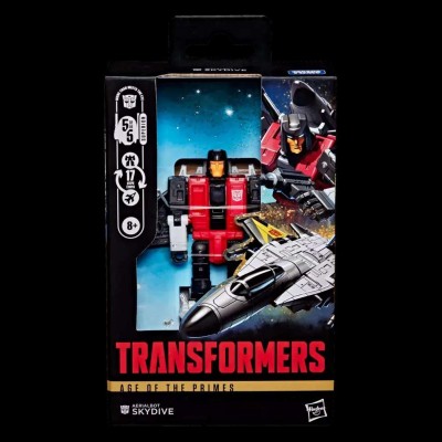 HASBRO TRANSFORMERS AGE OF THE PRIMES SKYDIVE PVC ACTION FIGURE