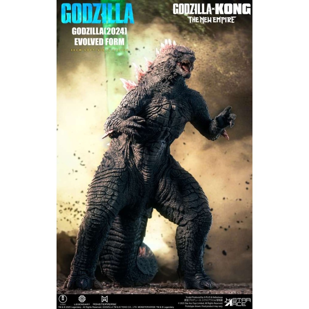GODZILLA X KONG THE NEW EMPIRE GODZILLA EVOLVED FORM STATUA FIGURE STAR ACE