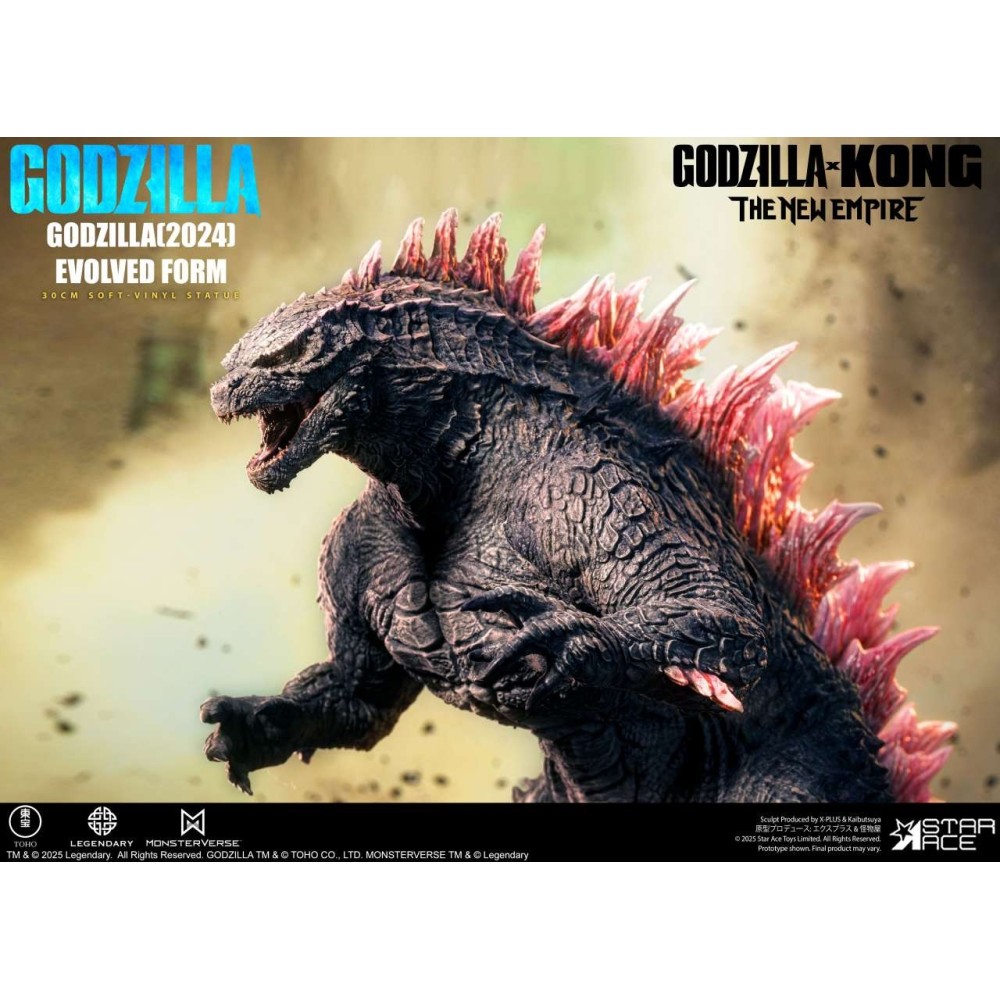 GODZILLA X KONG THE NEW EMPIRE GODZILLA EVOLVED FORM STATUA FIGURE STAR ACE