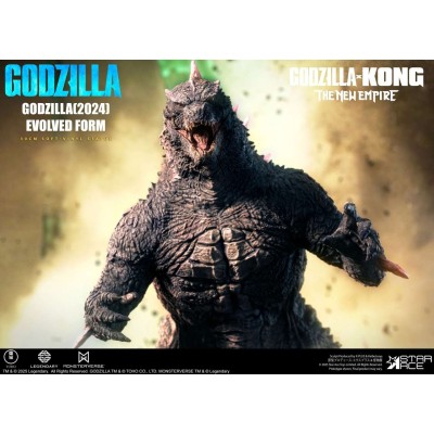 GODZILLA X KONG THE NEW EMPIRE GODZILLA EVOLVED FORM DELUXE STATUA FIGURE STAR ACE
