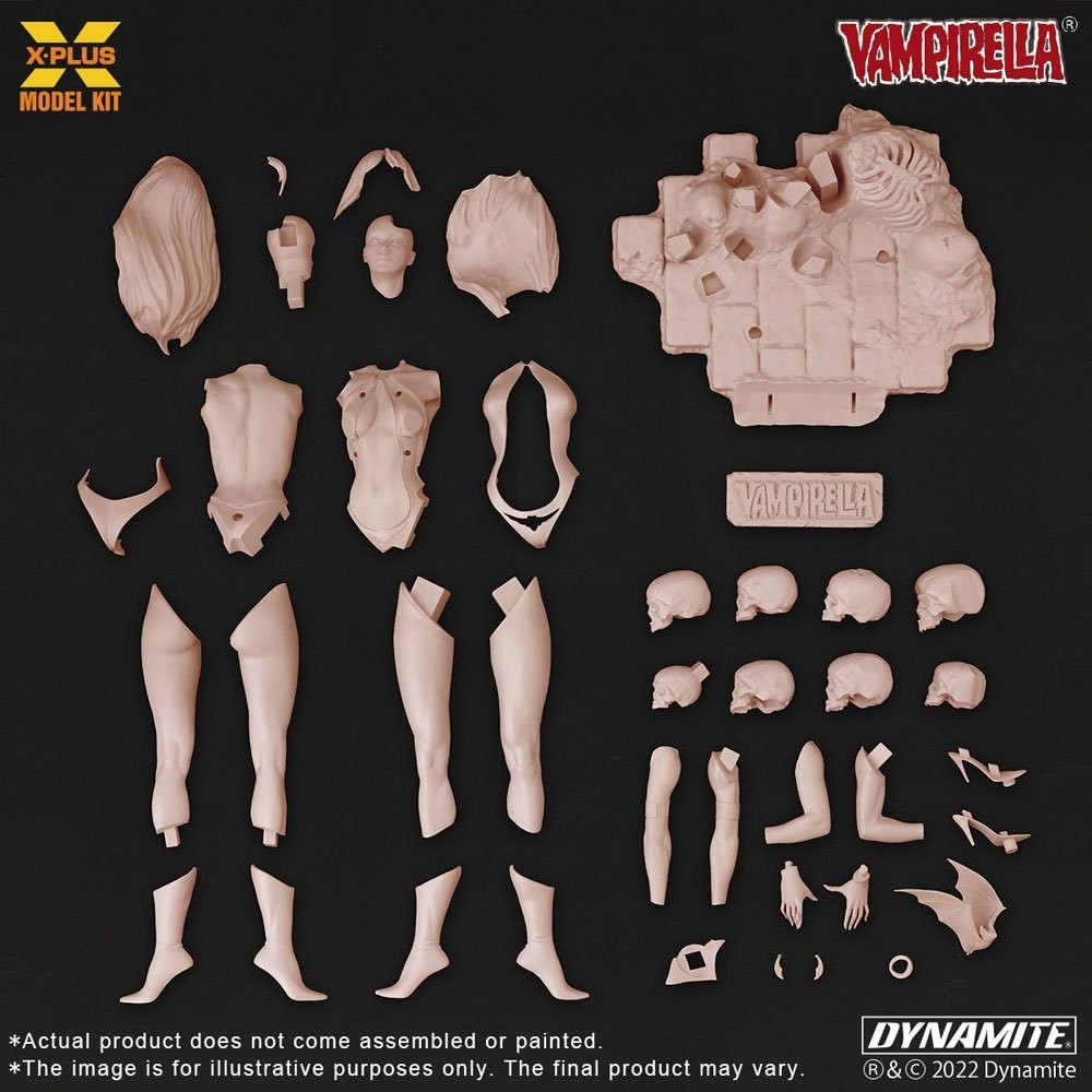 VAMPIRELLA JOSE GONZALES EDITION 1/8 MODEL KIT FIGURE X-PLUS