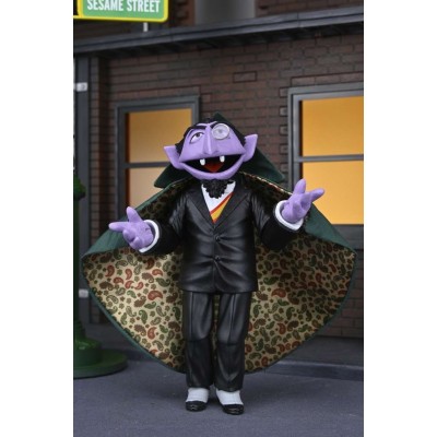 NECA SESAME STREET THE COUNT ULTIMATE 17CM ACTION FIGURE