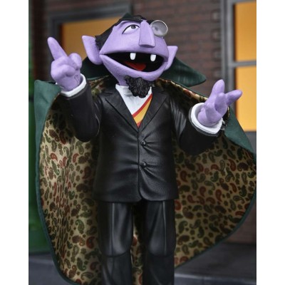 NECA SESAME STREET THE COUNT ULTIMATE 17CM ACTION FIGURE